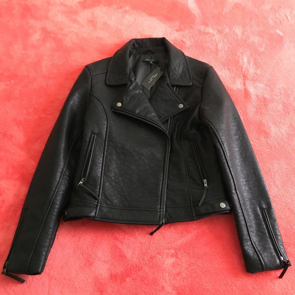 ‼️SOLD‼️ Motorcycle Faux Leather Jacket